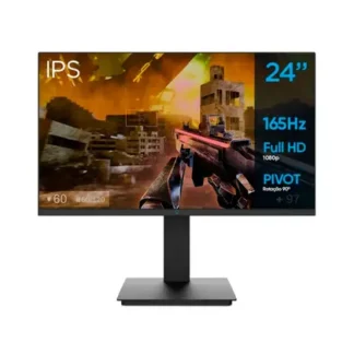 Monitor Gamer Pivot 24" OX Órbita IPS Full HD 165Hz HDMI/DP