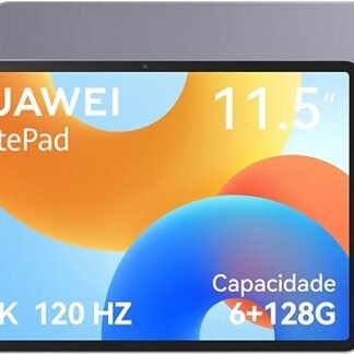 Tablet, HUAWEI MatePad 11.5 New, Wifi 6+128GB, Tela FullView de 11.5”2.2K 120 Hz, Câmera Traseira 13 MP, Câmera Frontal 8 MP, Bateria de 7700 mAh, Cinza Espacial