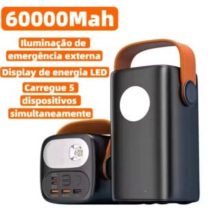 Power Bank Potente 60000mah Carregador Portátil agold BTE-96