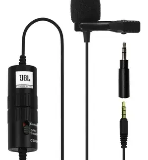 Microfone de Lapela JBL CSLM20B Bateria - Preto