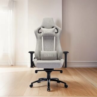 Cadeira Gamer Clanm heavy duty silver