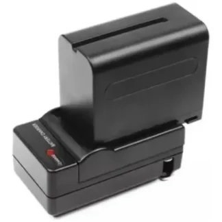 Kit 1 Bateria Np-f970 Battery Pack + 1 Carregador C/ Nf-e