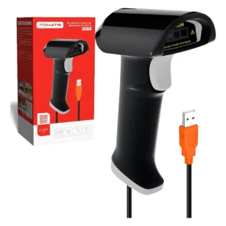 Leitor de Código de Barras USB 1D 2D QR Code Tomate Preto MDK102