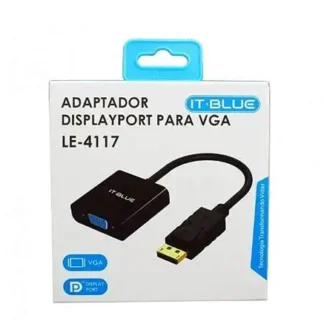 CONVERSOR IT.BLUE DISPLAYPORT(M) X VGA DB15 (F) LE-4117