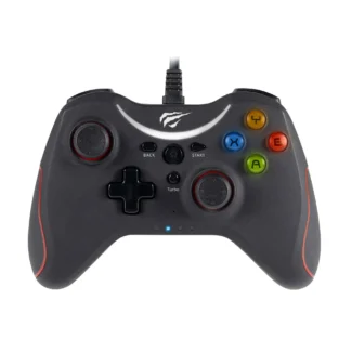Controle USB com Fio Havit G169 para PC, PS3, Xbox 360 Preto