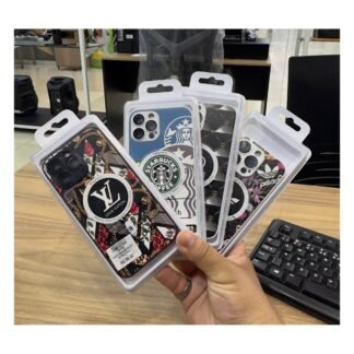 Capa Magnetic iphone (adidas, starbucks, gucci, louis vuitton)