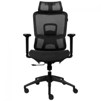 Cadeira de Escritório PCYes Office MS5, Mesh, Ajustável, Ergonômico, 3D, Preto, PCOMS5B